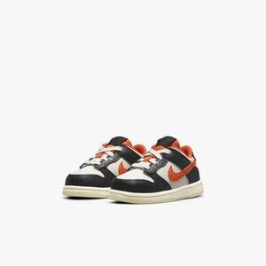 NEW NIKE kids dunk low “halloween” sneakers in orange